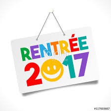 Risultati immagini per la rentrée des classes 2017