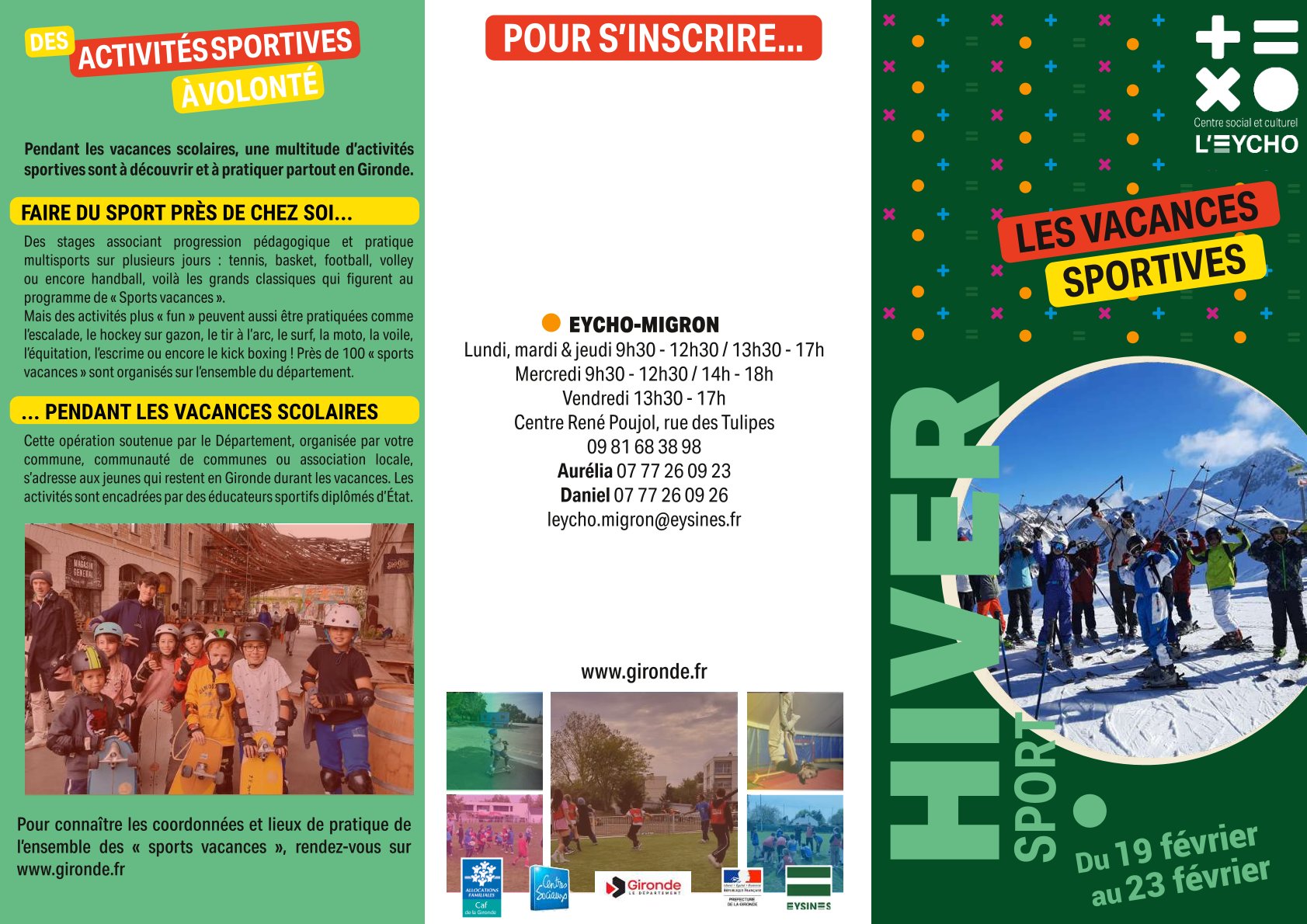 Plaquette Sport 1 - Hiver 2024