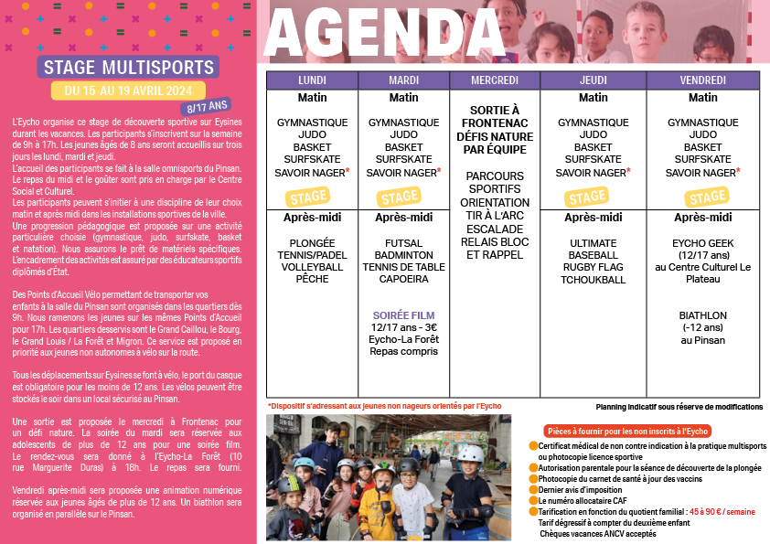 Plaquette printemps VS